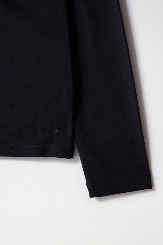 JERSEY DE PUNTO CON APLIQUE METÁLICO