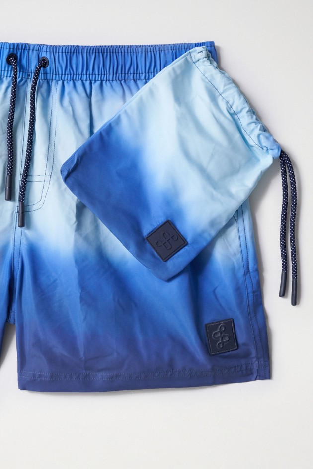 SWIMMING TRUNKS WITH CONTRAST COLOR
