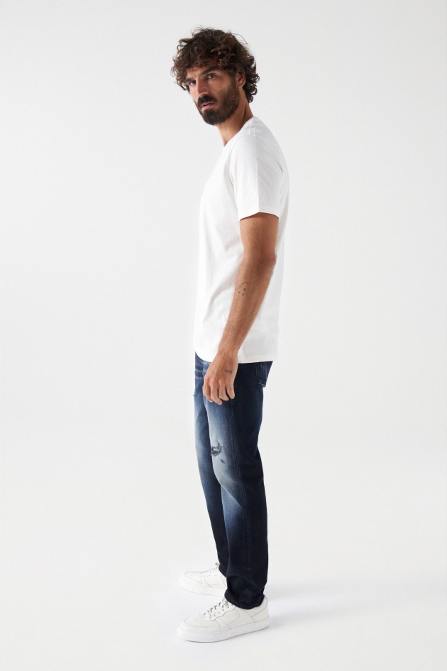 T-SHIRT COM BRANDING COM RELEVO