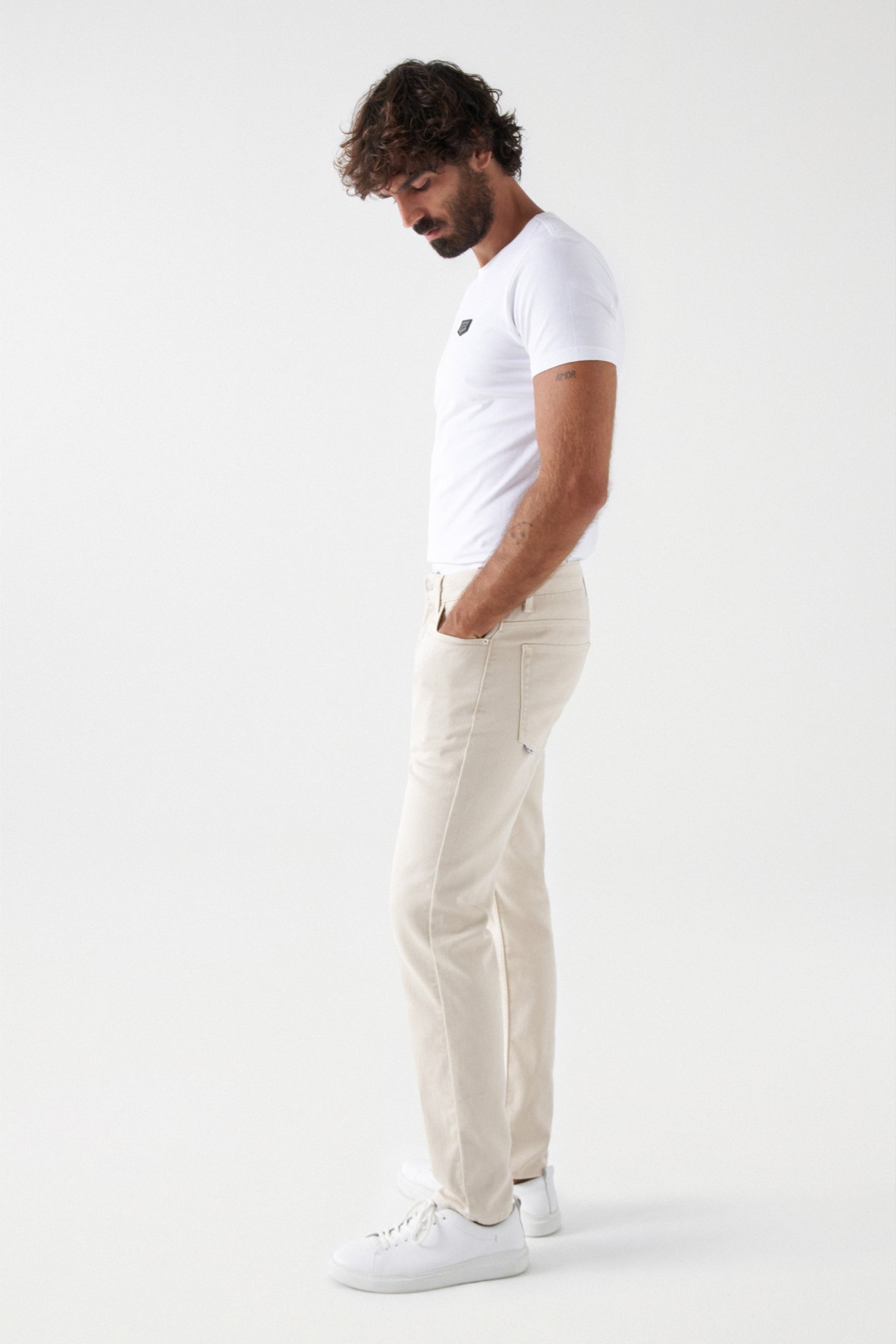 CALÇAS SLIM FIT S-ACTIV