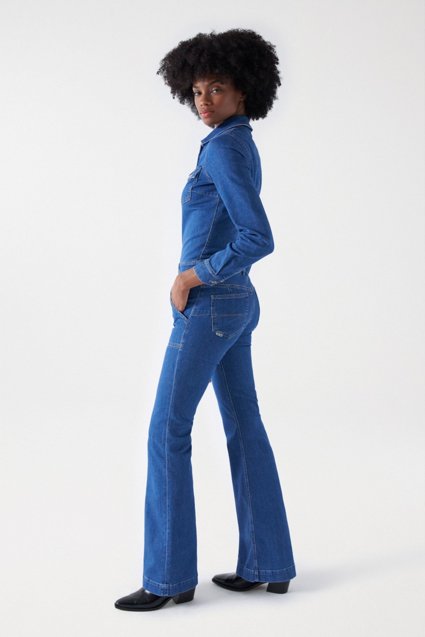 OVERALLS DESTINY PUSH UP - SALSA JEANS