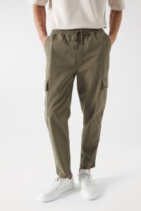 PANTALN CARGO JOGGERS DE PUNTO
