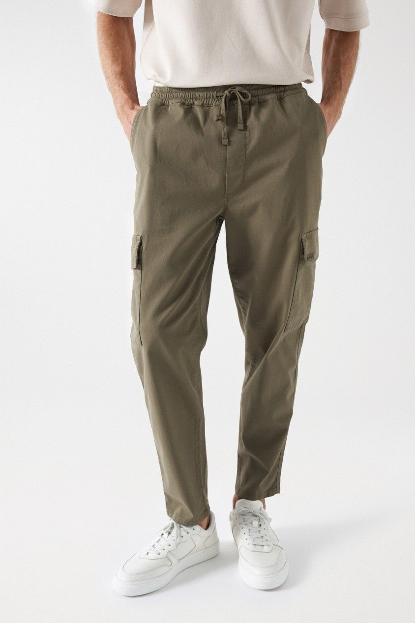 PANTALN CARGO JOGGERS DE PUNTO