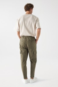 PANTALN CARGO JOGGERS DE PUNTO