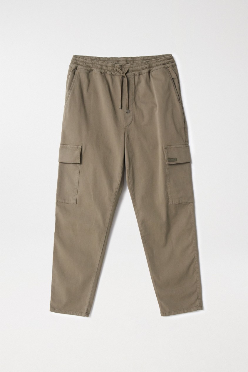 CALÇAS CARGO JOGGERS EM MALHA