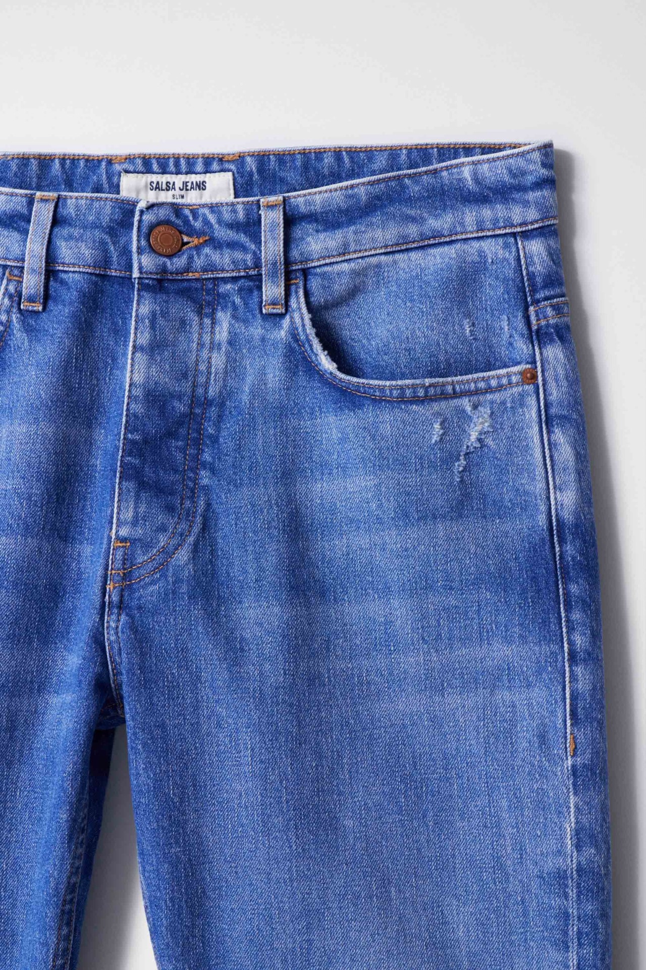 VAQUEROS SLIM LAVADO MEDIO