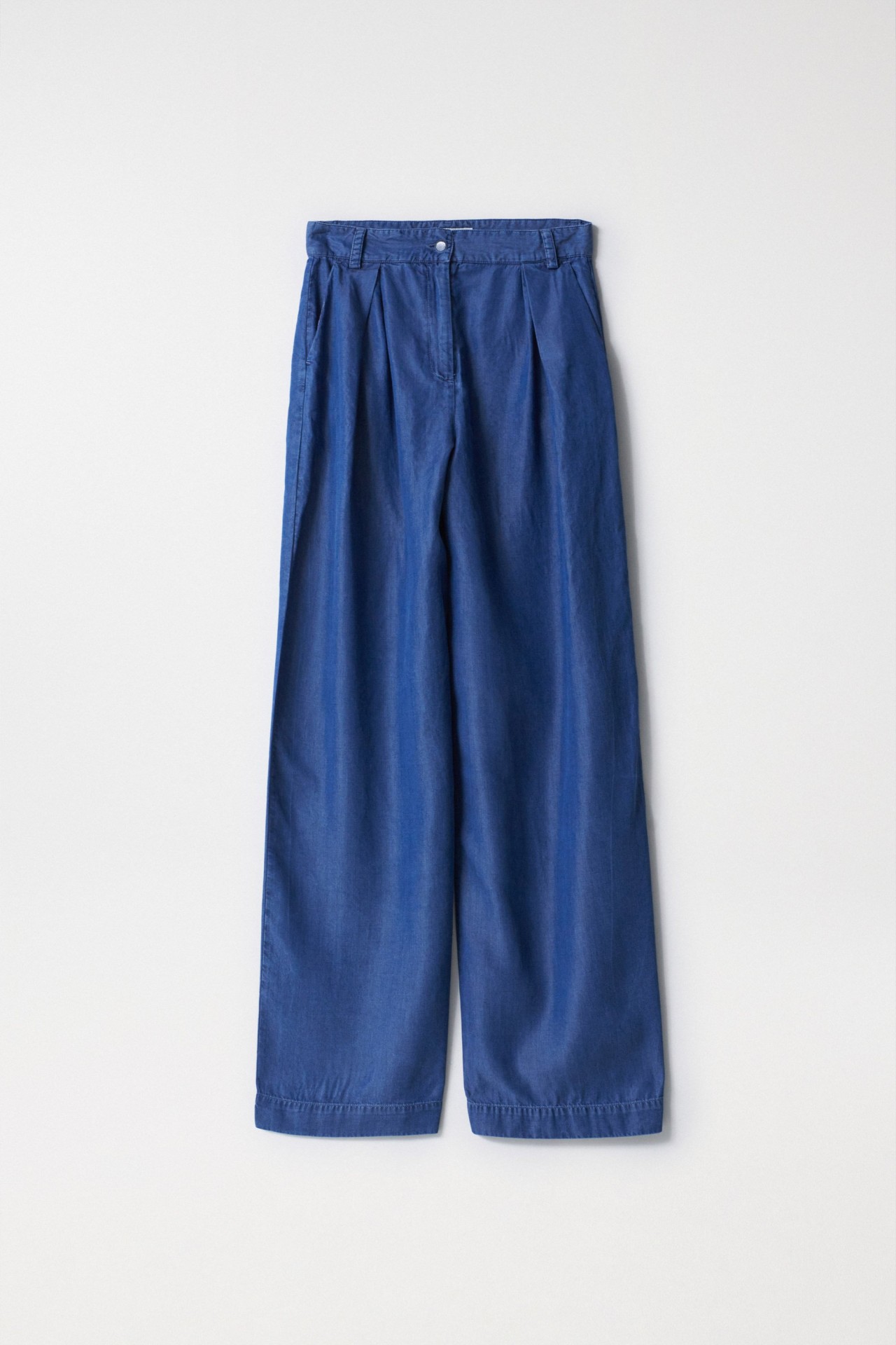 LIGHTDENIM WIDE LEG PANTS