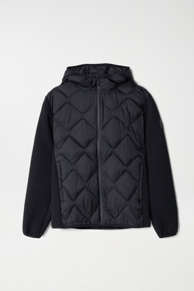 VESTE HOODIE MATELASSÉE