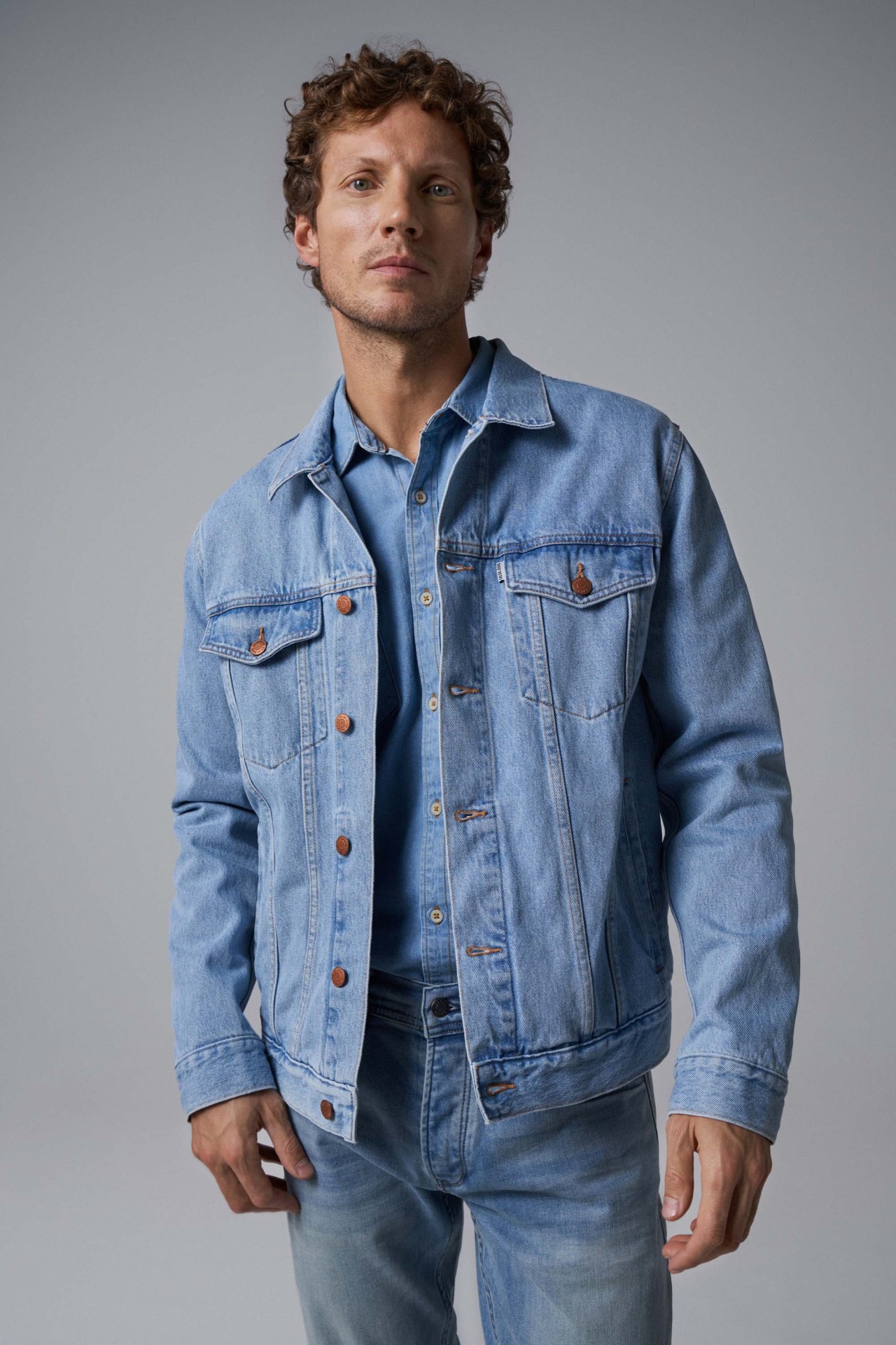 BLUSO DE GANGA VINTAGE REGULAR