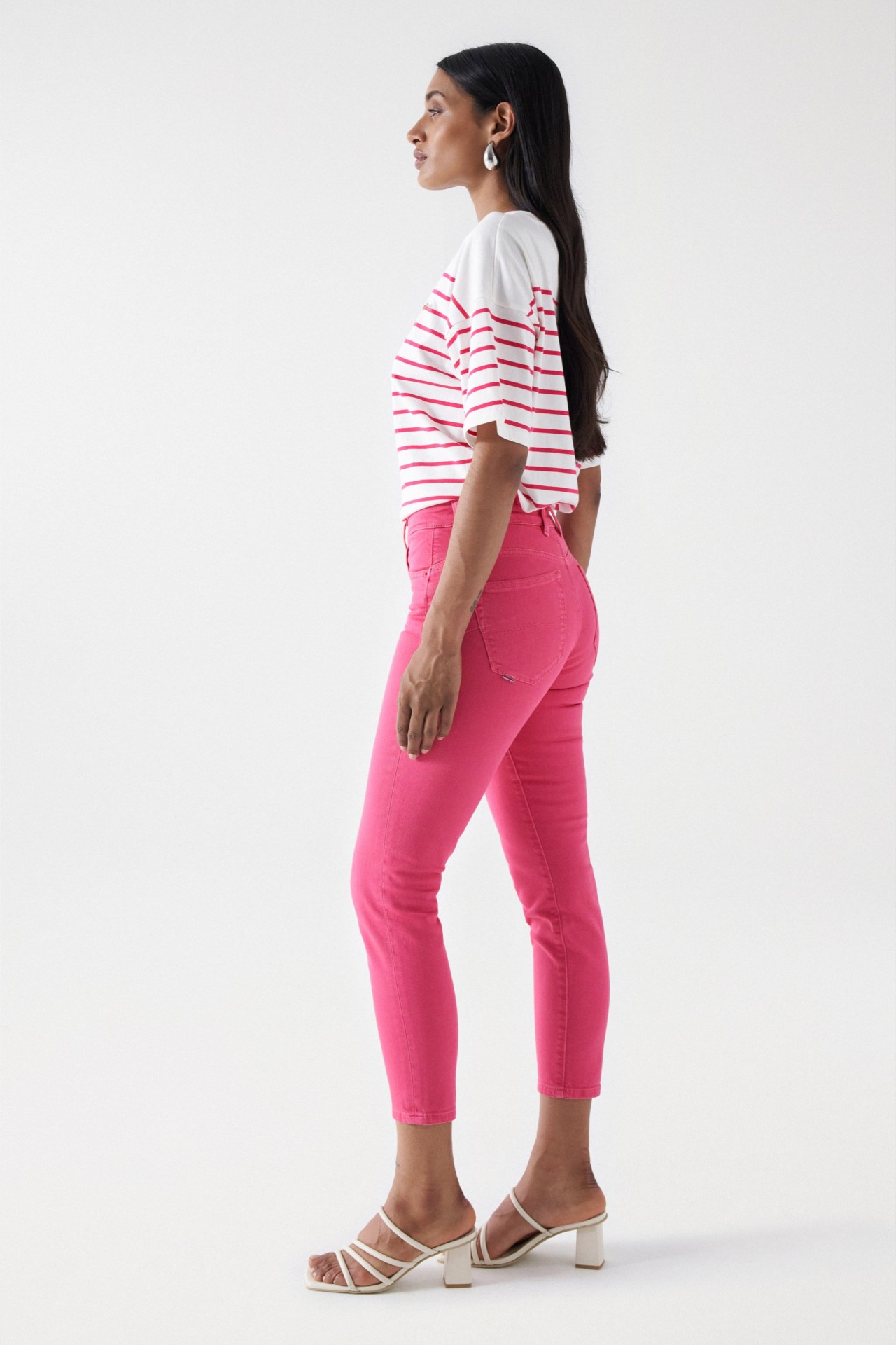 PINK FAITH PUSH IN JEANS