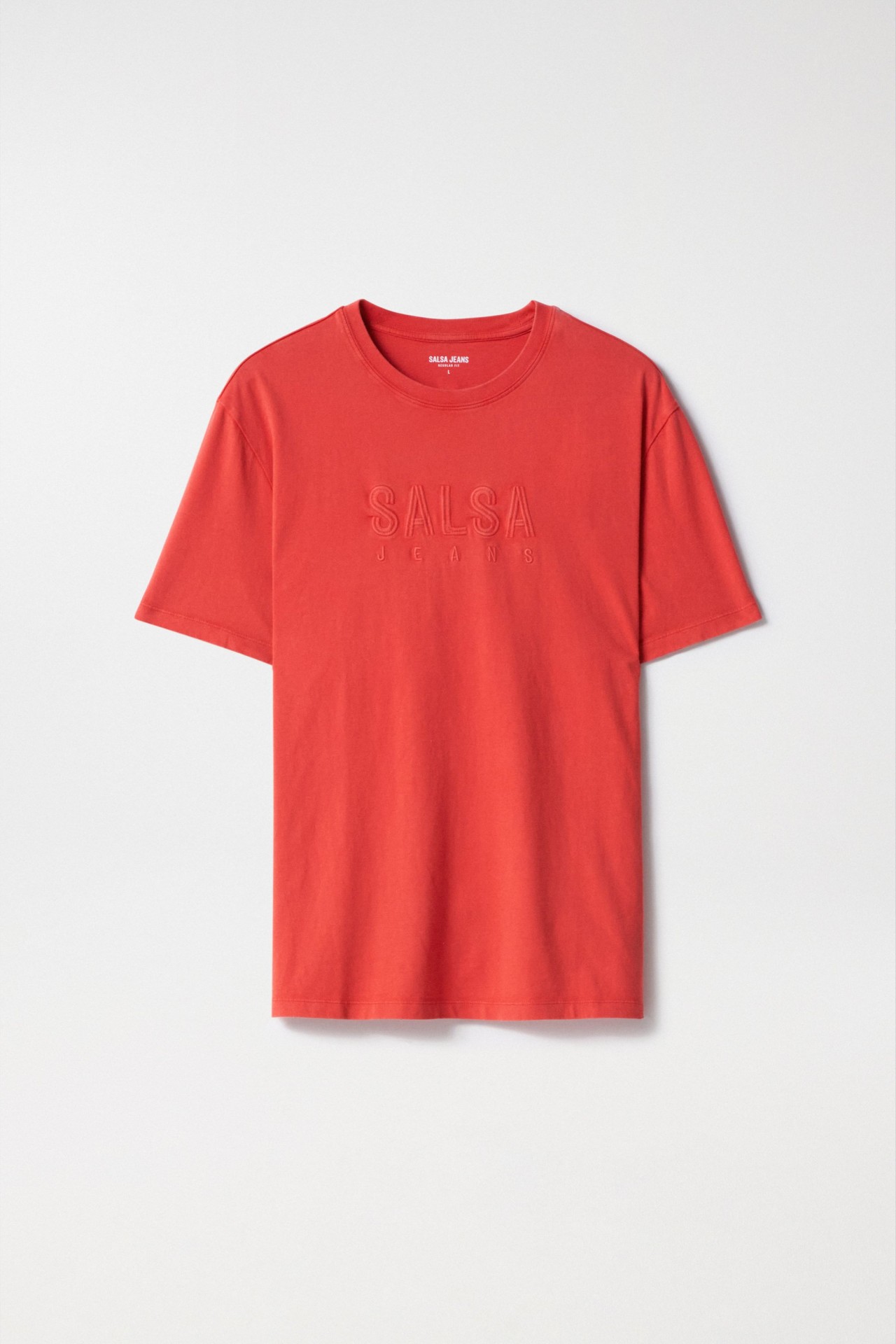 COTTON T-SHIRT WITH SALSA LOGO