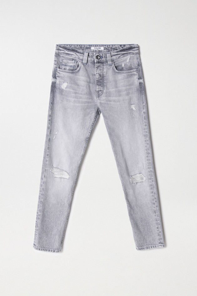 JEANS SLIM CRAFT SERIES DESTROYED