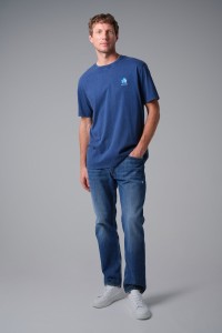 REGULAR WITH SLIGHT CRACKS JEANS