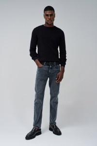 JEANS SLIM FIT AVEC LAVAGE VINTAGE