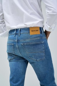 S-ACTIV SLIM FIT WITH RIPS JEANS