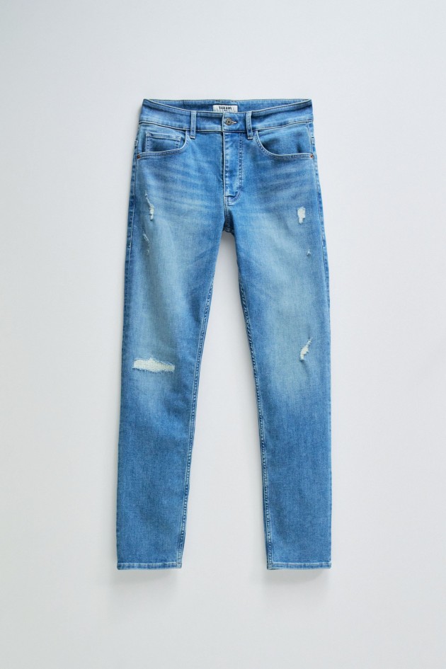 S-ACTIV SLIM FIT WITH RIPS JEANS
