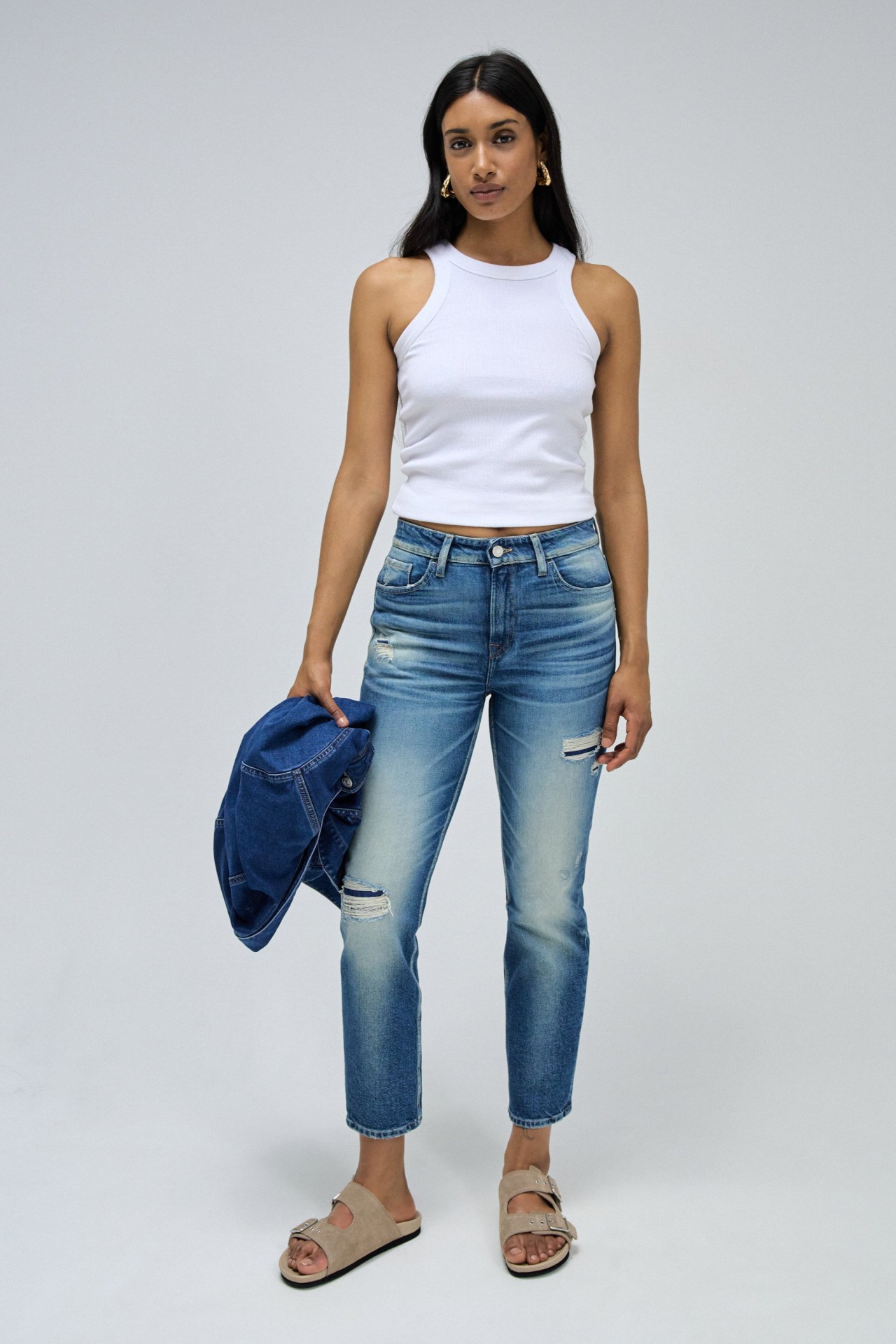 JEANS TRUE CROPPED SLIM