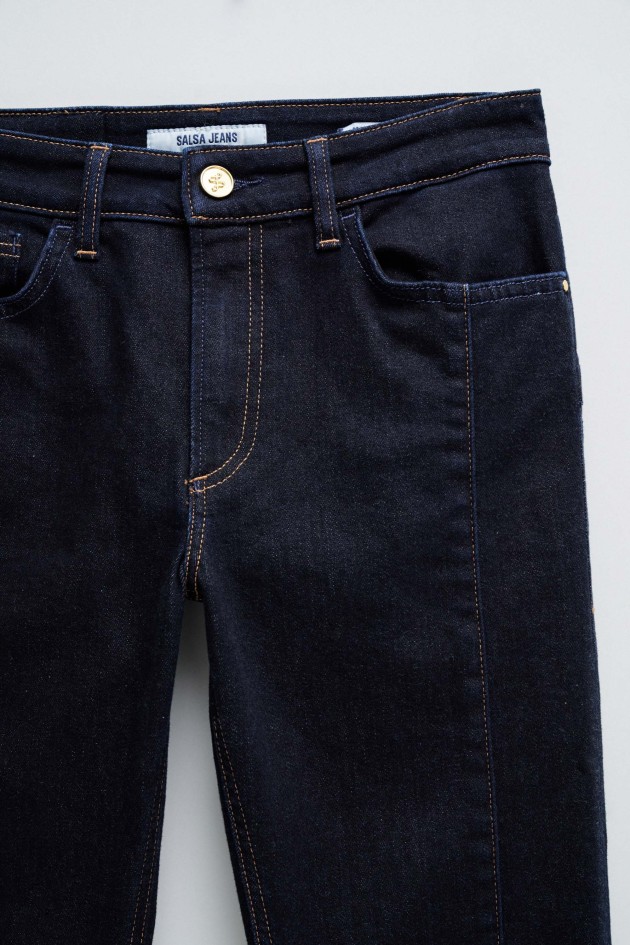 DESTINY PUSH UP CROPPED SKINNY JEANS