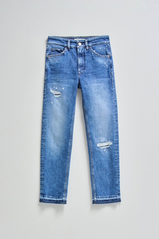 FAITH PUSH IN WITH TEARS JEANS
