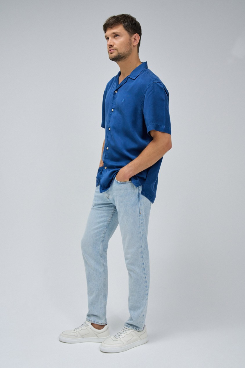 CAMISA LIGHTDENIM MANGA CURTA