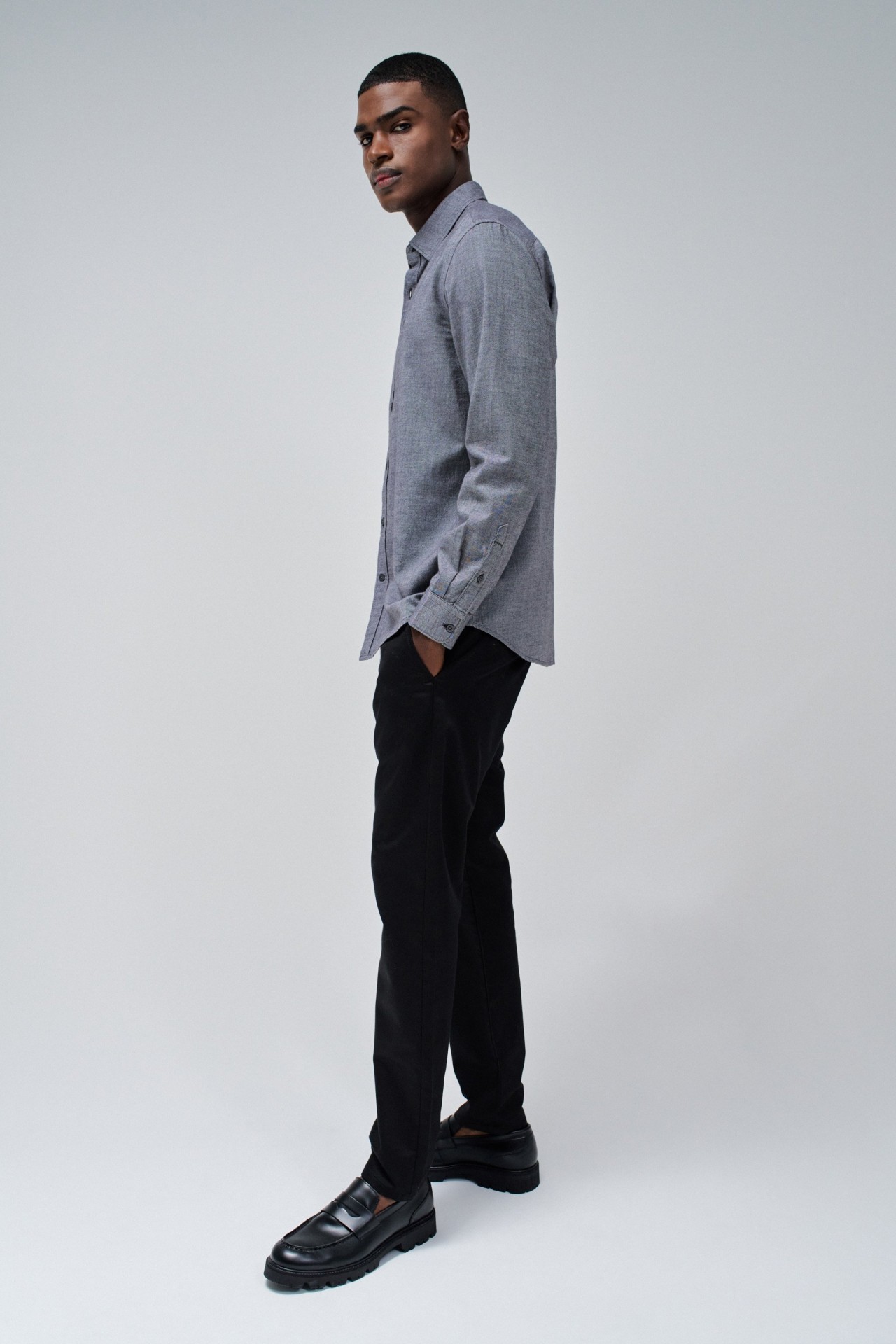 CHEMISE COUPE DROITE