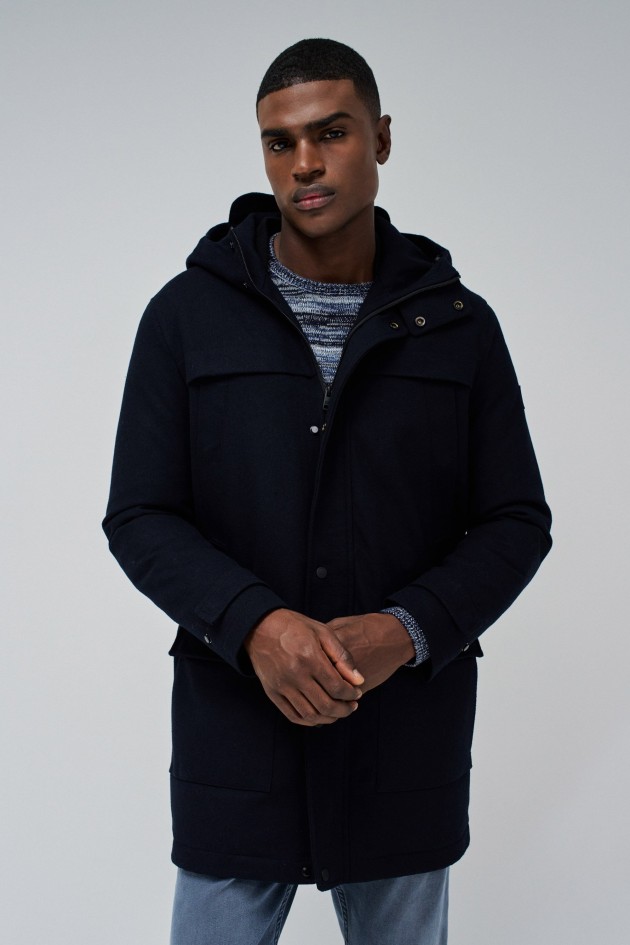 TRENCH COAT WITH HOOD