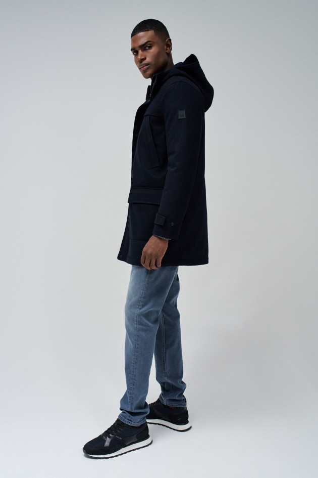TRENCH COAT WITH HOOD