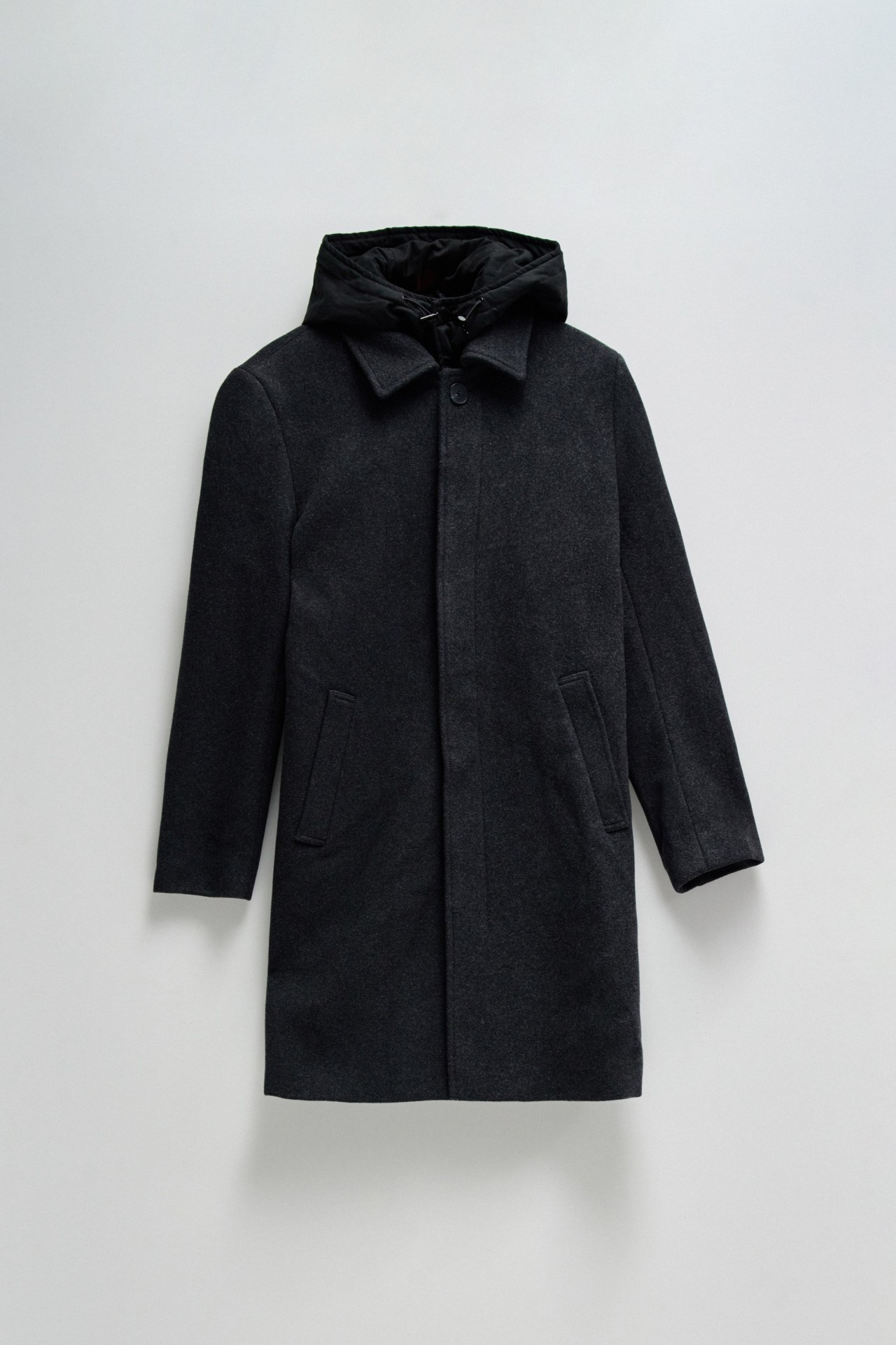 CASACO DE FAZENDA COM CAPUZ