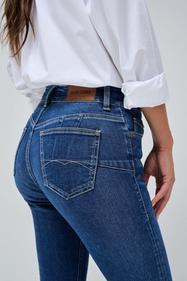 DESTINY PUSH UP SKINNY JEANS