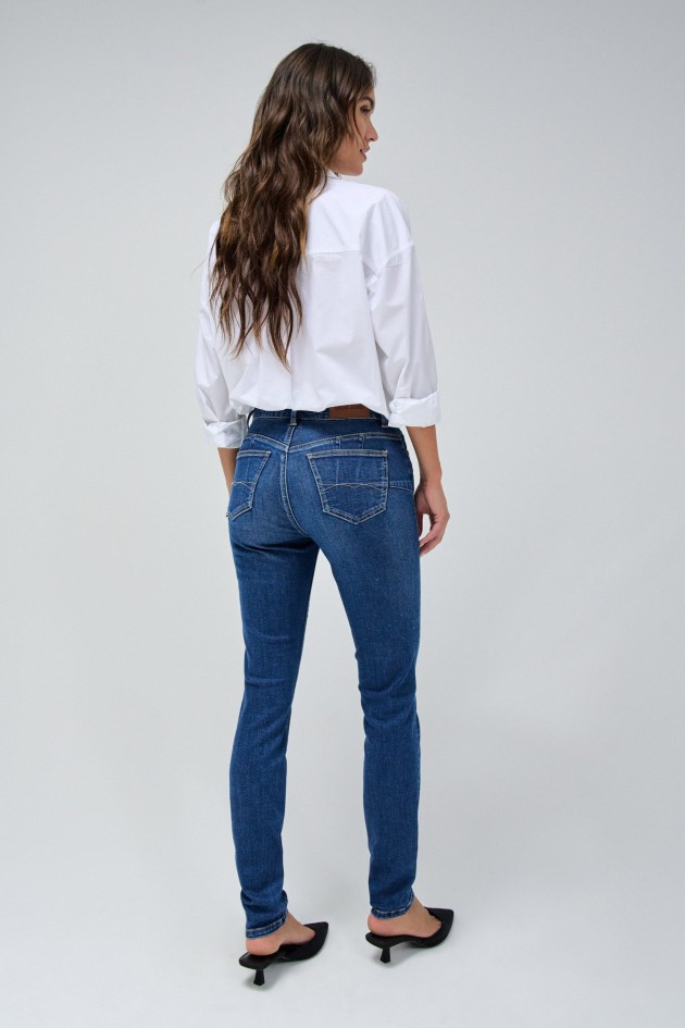 DESTINY PUSH UP SKINNY JEANS