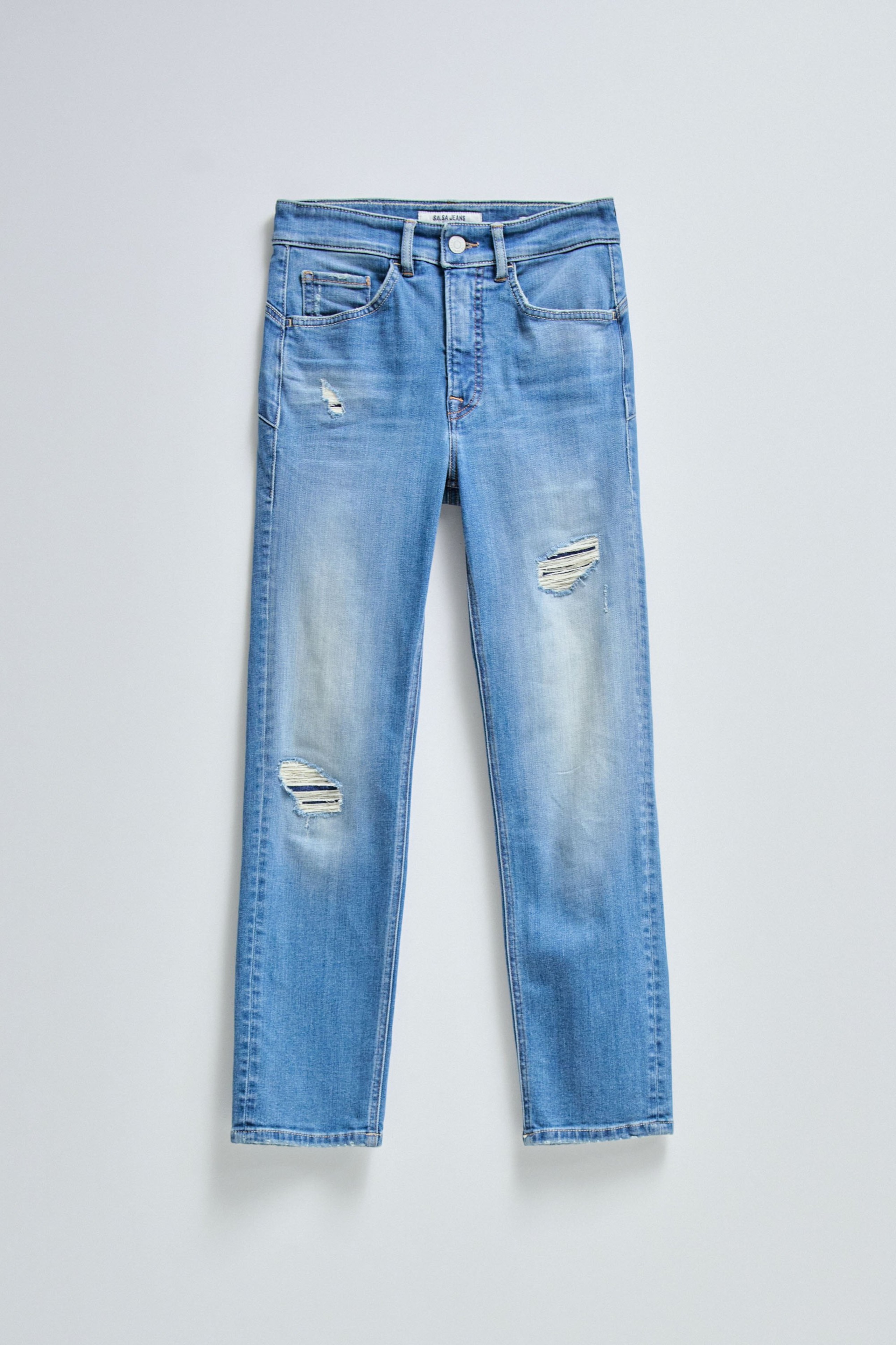 FAITH PUSH IN CROPPED SLIM JEANS
