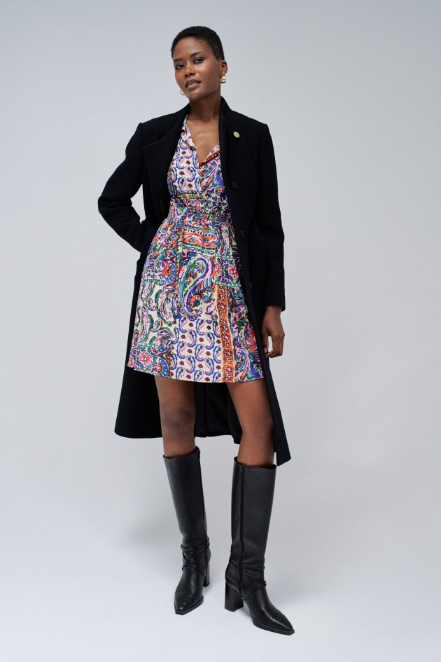 ROBE À IMPRIMÉ COLORÉ