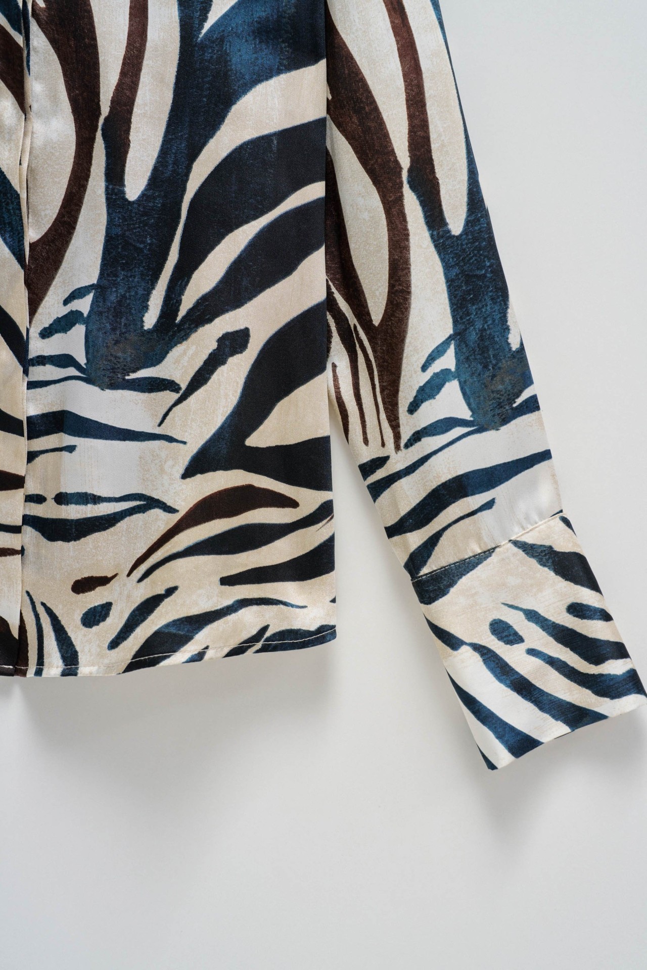 CHEMISE SATINE IMPRIM ANIMAL