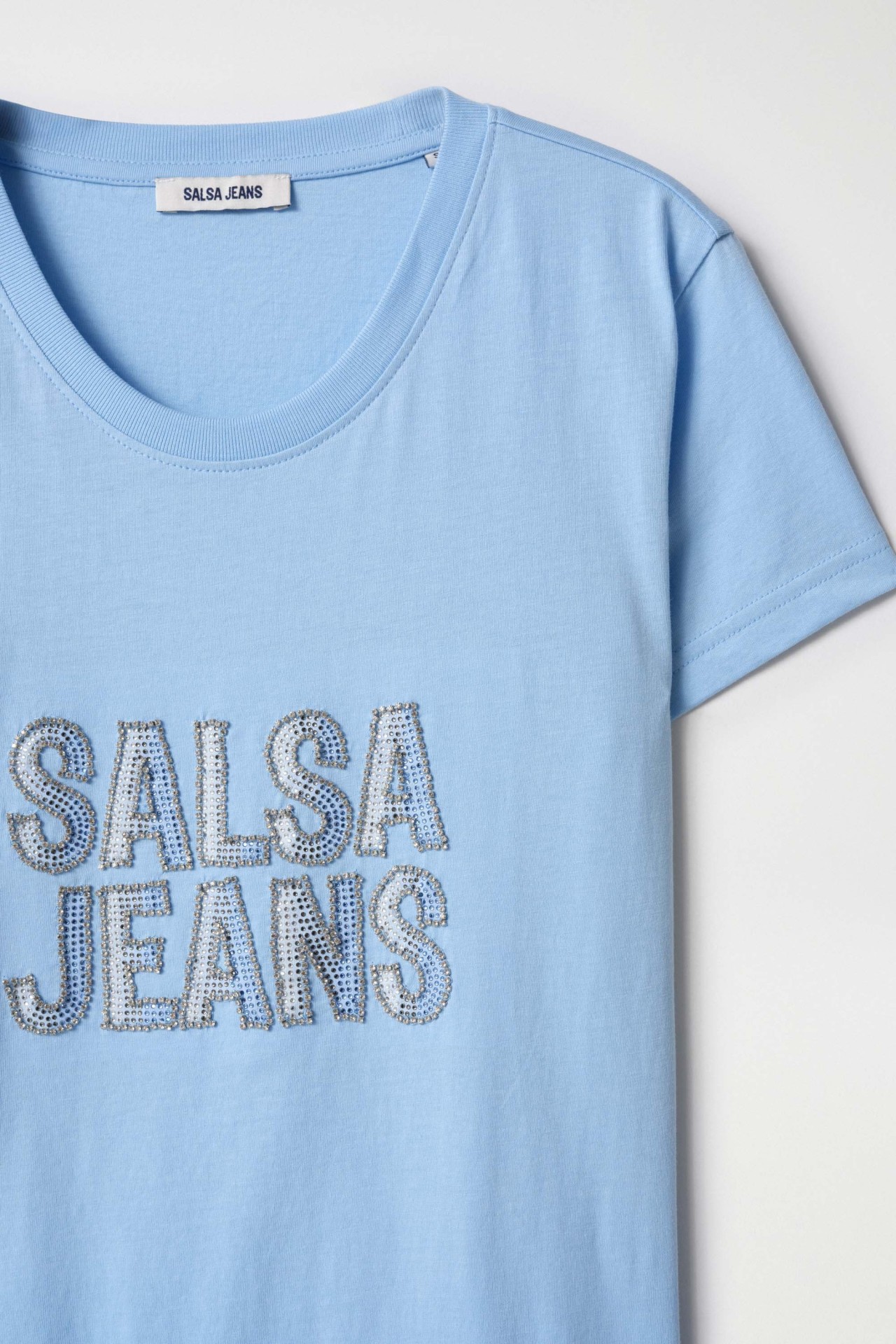 T-SHIRT AVEC LOGO BRILLANT