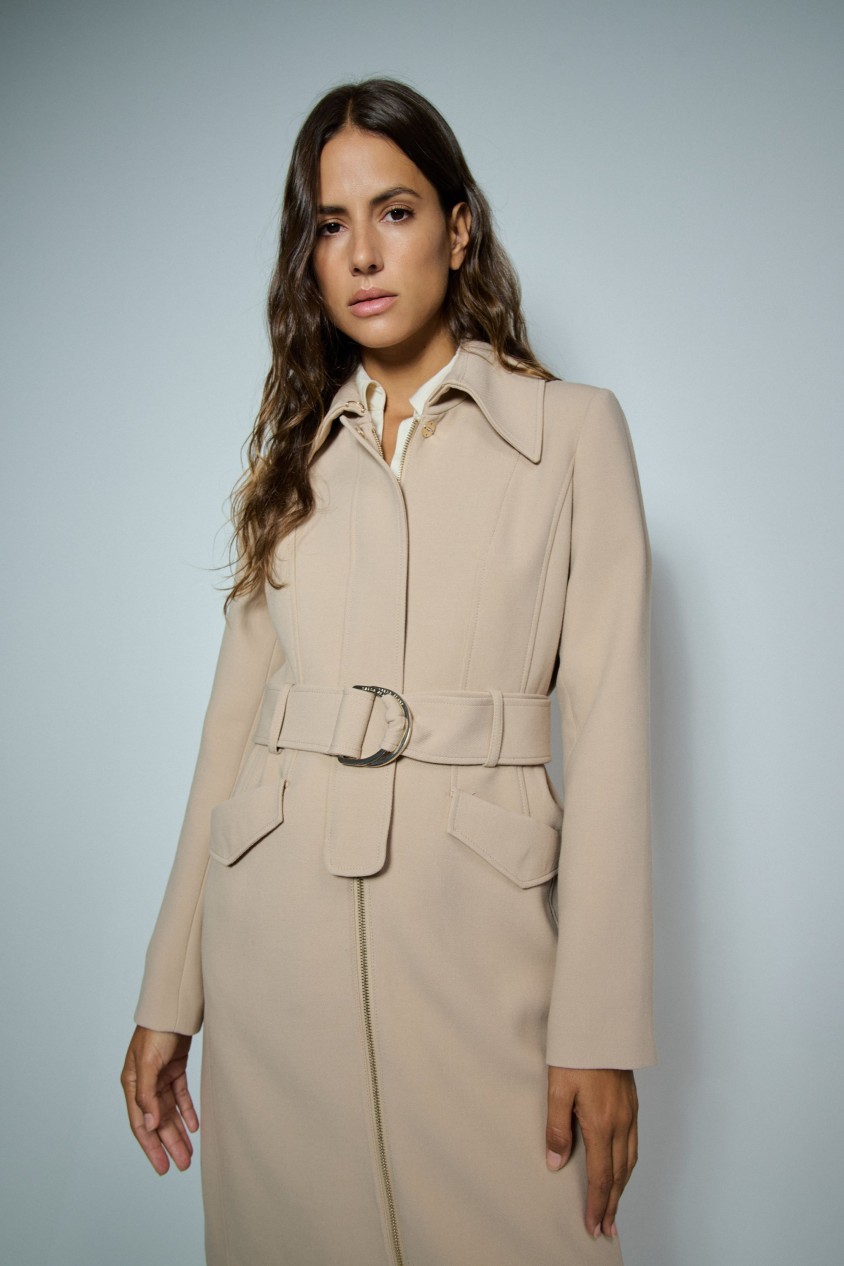 GABARDINA CON CINTURÓN
