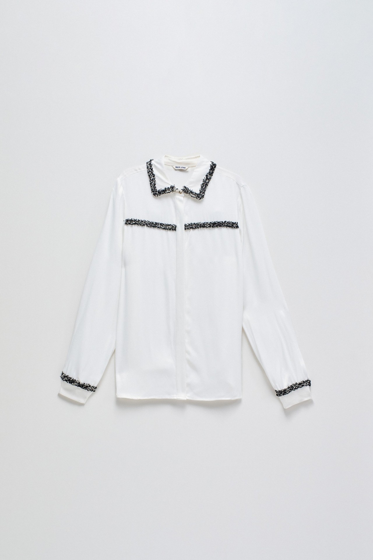 CHEMISE AVEC DTAILS TWEED