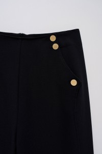 STRAIGHT TROUSERS IN FABRIC