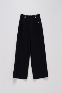 STRAIGHT TROUSERS IN FABRIC