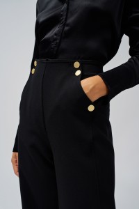 STRAIGHT TROUSERS IN FABRIC