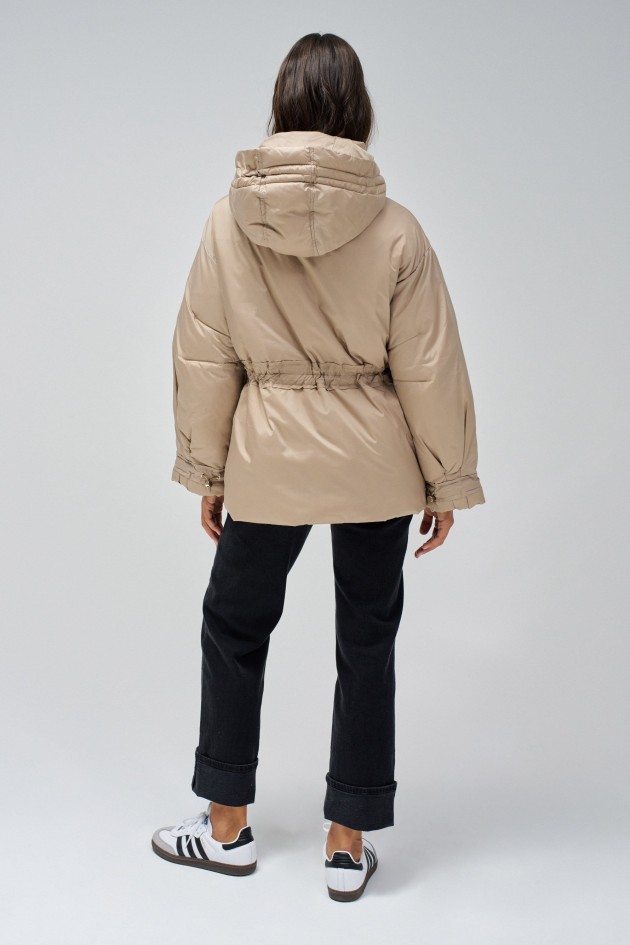 MANTEAU MATELASSÉE AVEC ÉLASTIQUE