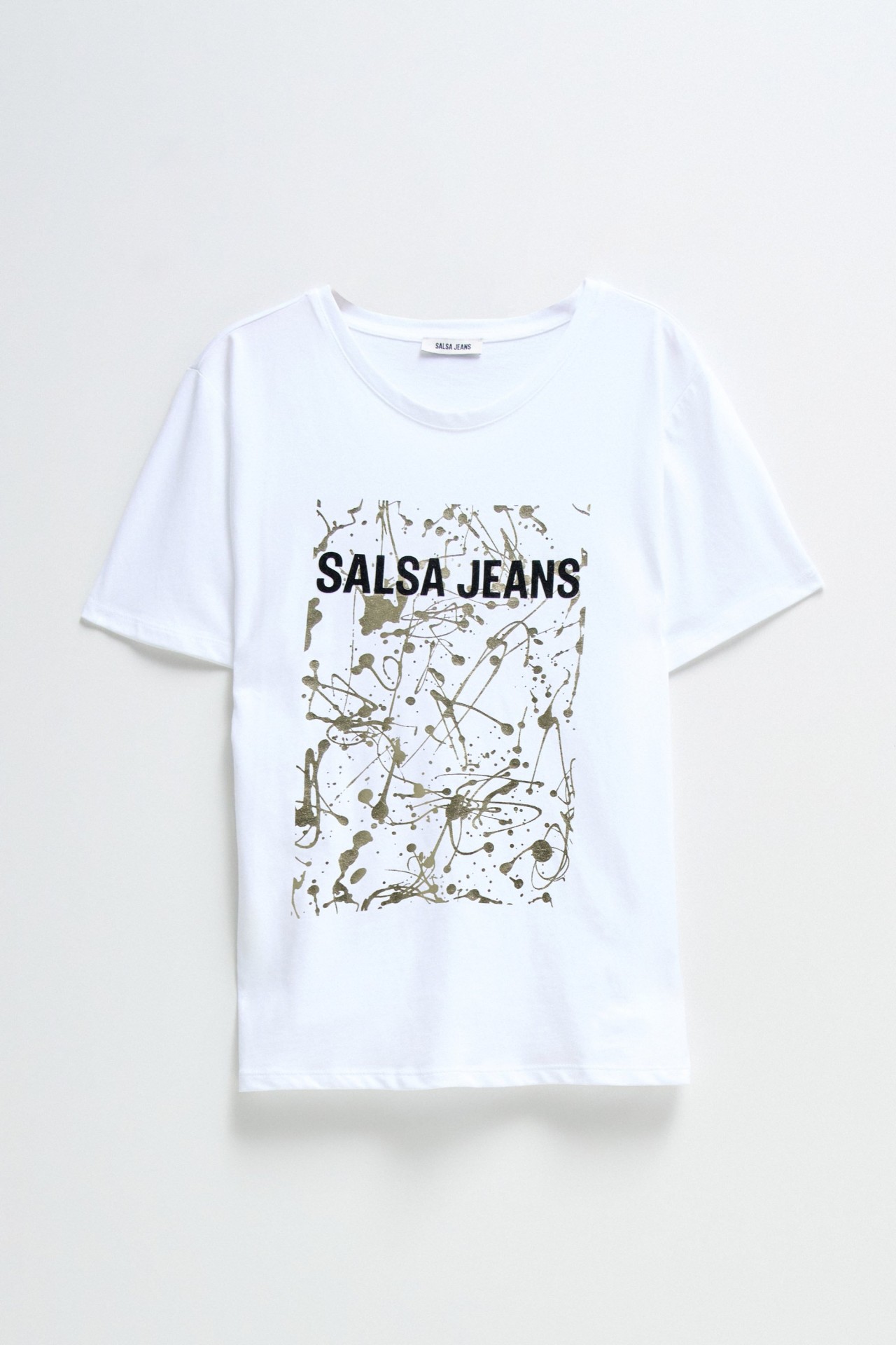 CAMISETA BLANCA CON LOGO