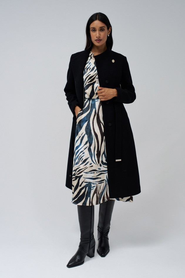 ROBE MIDI IMPRIMÉ ANIMAL