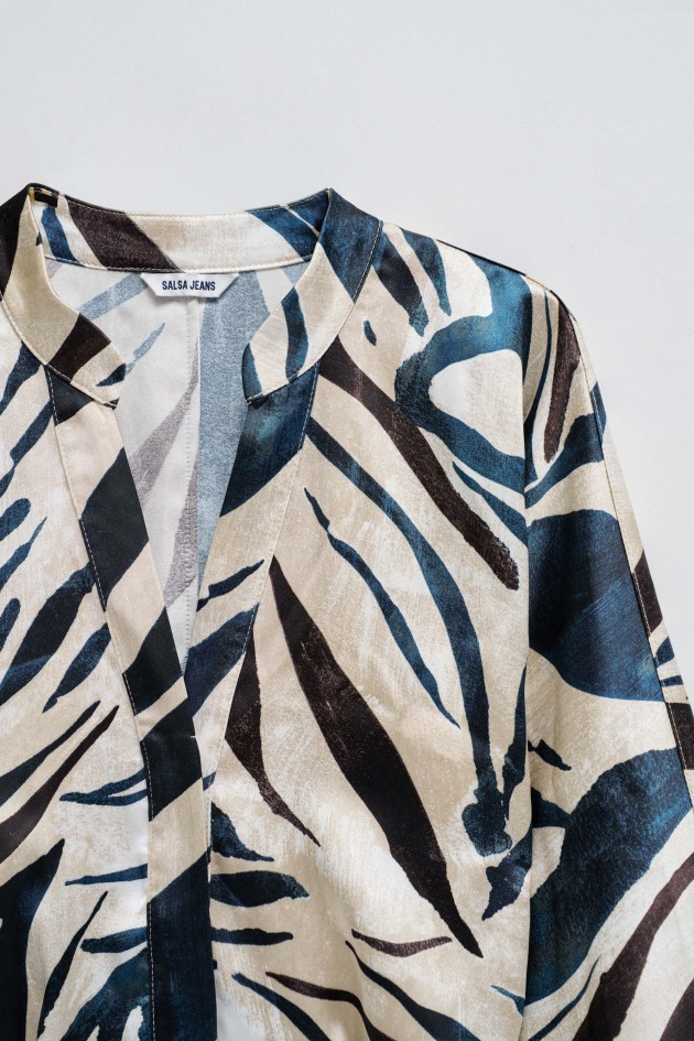 ROBE MIDI IMPRIMÉ ANIMAL