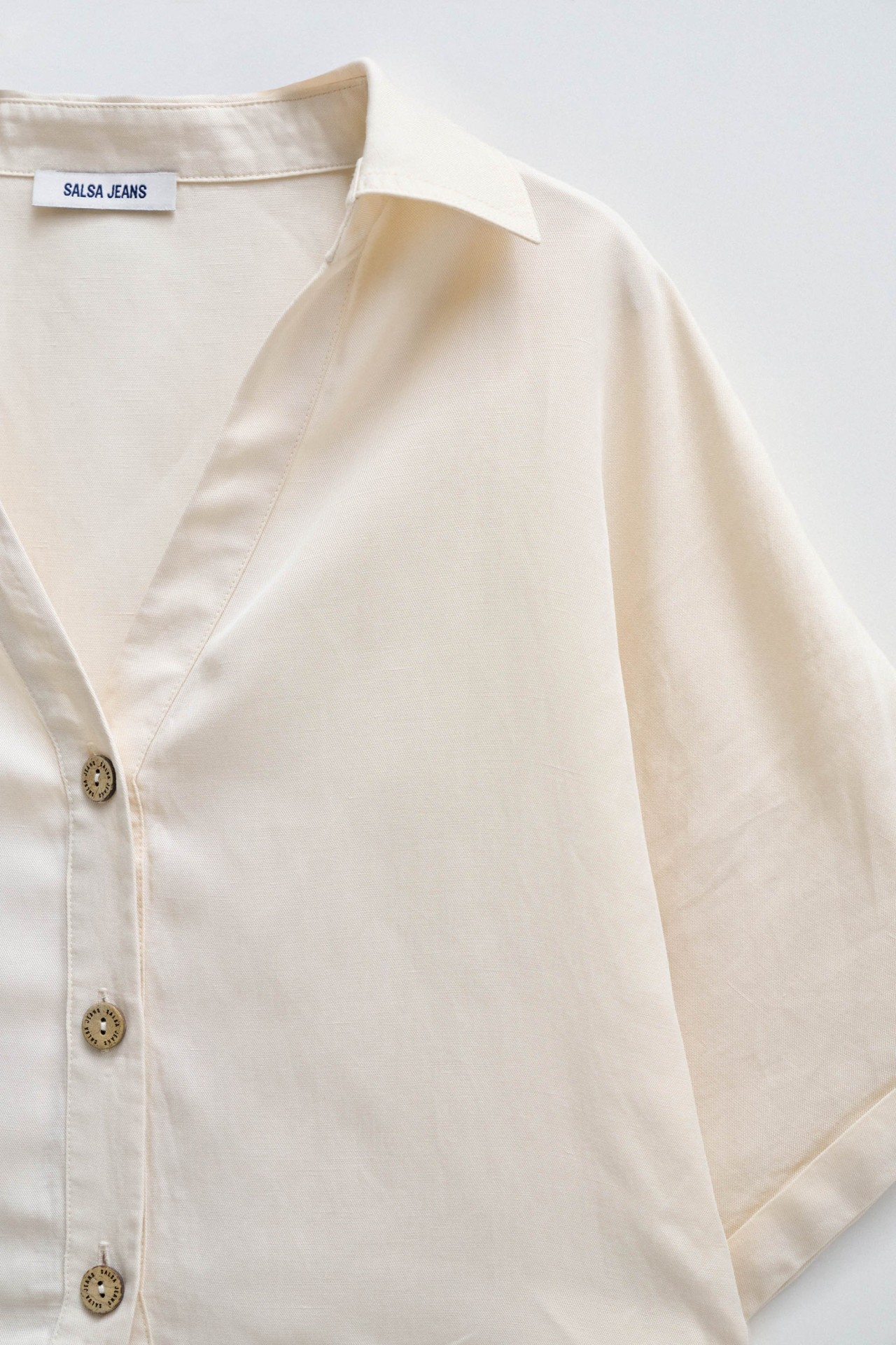 CHEMISE LIGHTDENIM AVEC NOEUD  LOURLET