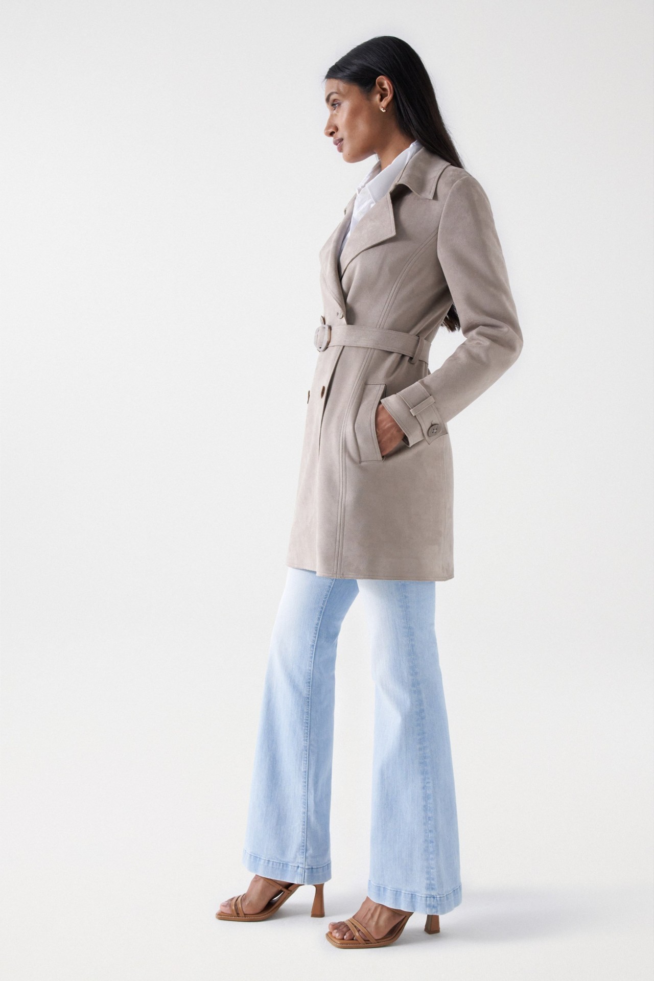 TRENCH EFFET DAIM