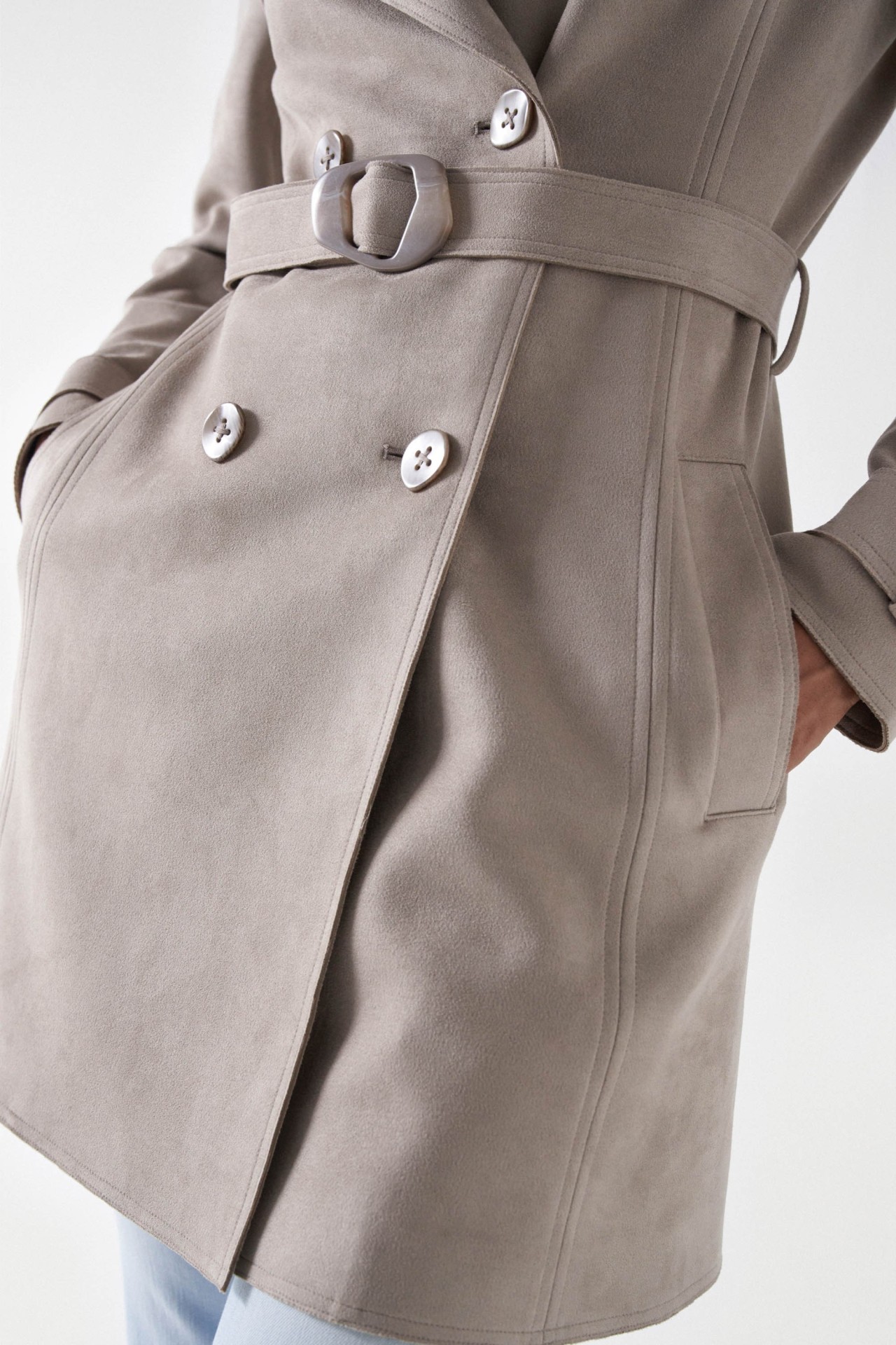 Sepia Trench Coat