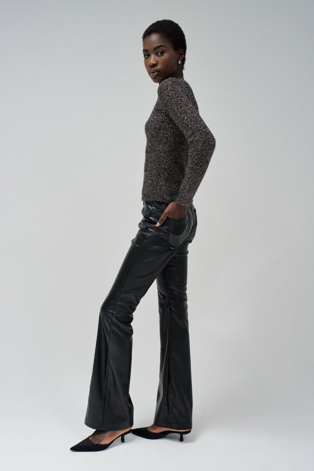 KNIT SWEATER WITH SHINE