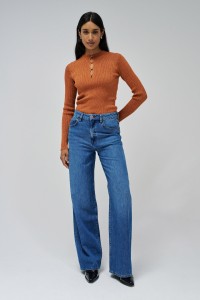 CAMISOLA DE MALHA BRILHANTE