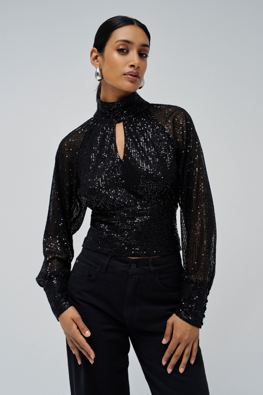 SEQUIN SWEATER