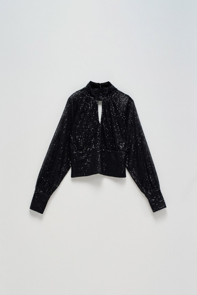 SEQUIN SWEATER